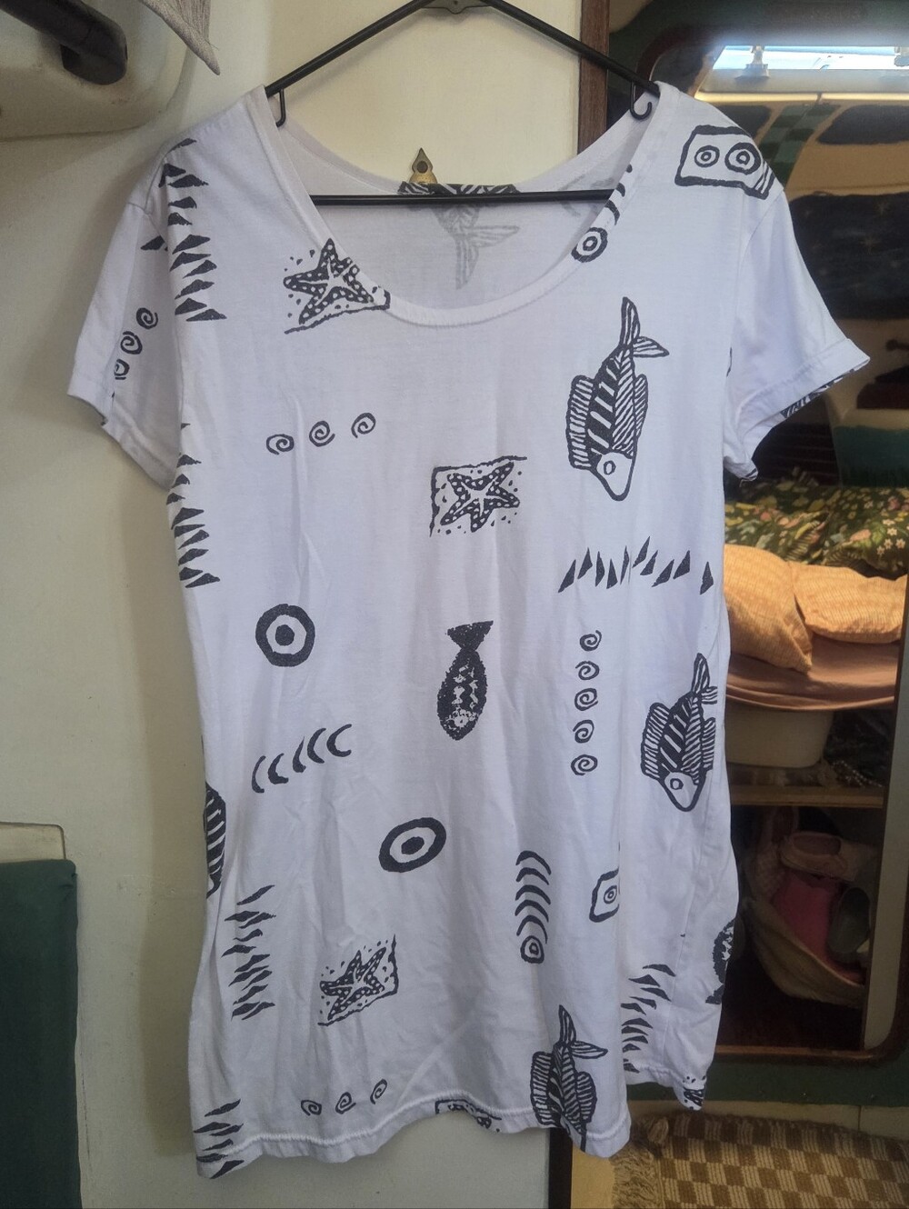 Vintage Fish Dress